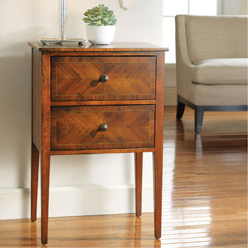 Modern History Continental 2-Drawer Stand