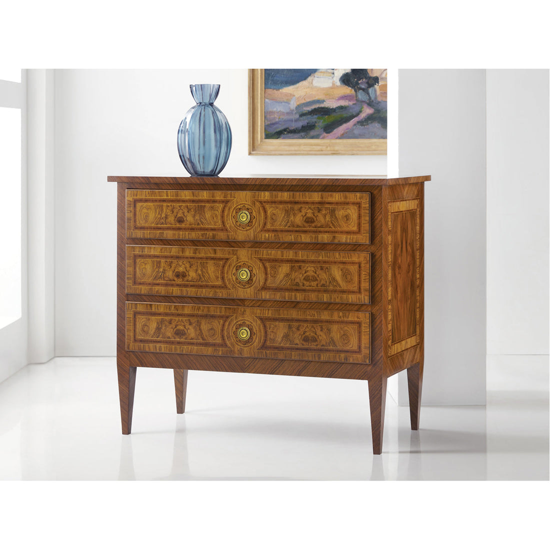 Modern History Bezier Bedside Chest