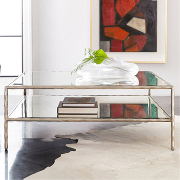 Modern History Organic Square Cocktail Table