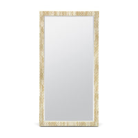 Made Goods Claire Bone Bamboo Mirror