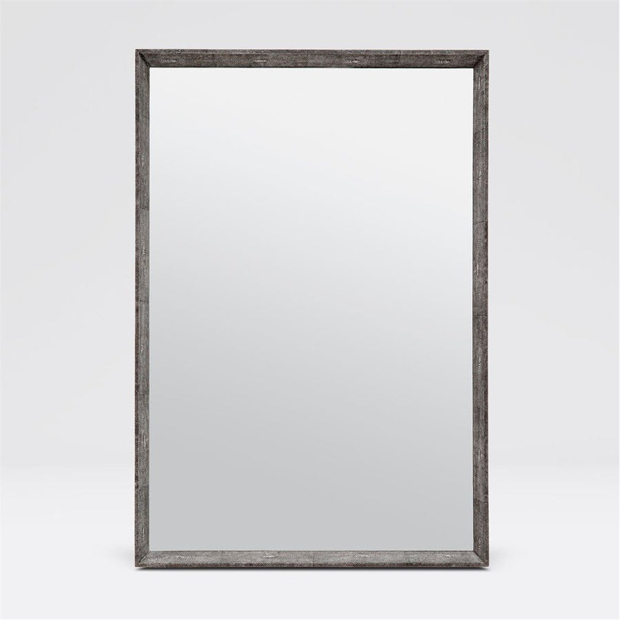 Made Goods David Minimal Realistic Faux Shagreen Mirror