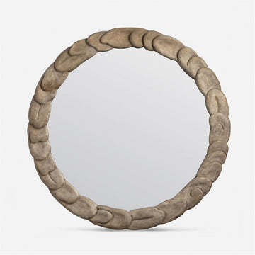 Made Goods Paulina Reconstituted Stone Outdoor Mirror
