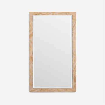Made Goods Sidney Perfect Vanity Mirror in Beige Crystal Stone