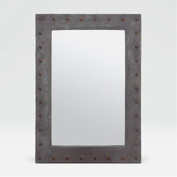Made Goods Stanley Studded Reconstituted Stone Mirror