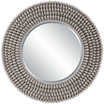 Uttermost Portside Round Gray Mirror