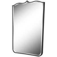 Uttermost Tiara Curved Iron Mirror
