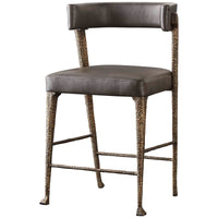 Baker Furniture Vere Counter Stool with Back MR8448