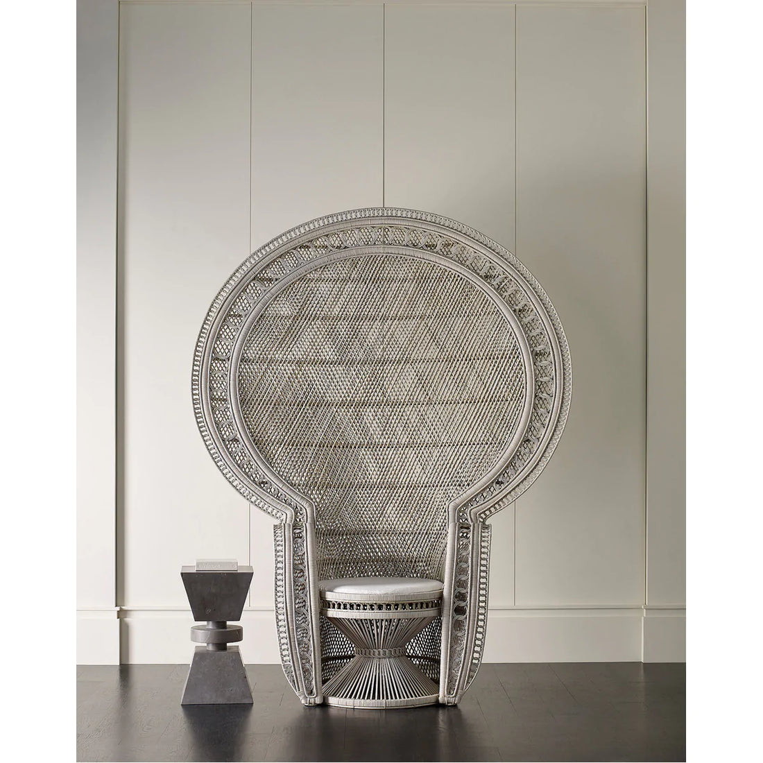 Baker Furniture Melek Accent Chair MCA137, Naturale