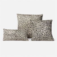Made Goods Abram Pillows in Dalmatian Print Hair-On-Hide, Set of 2