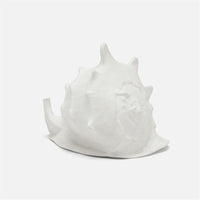 Made Goods Gian Conch Shell Sculptures, Set of 2