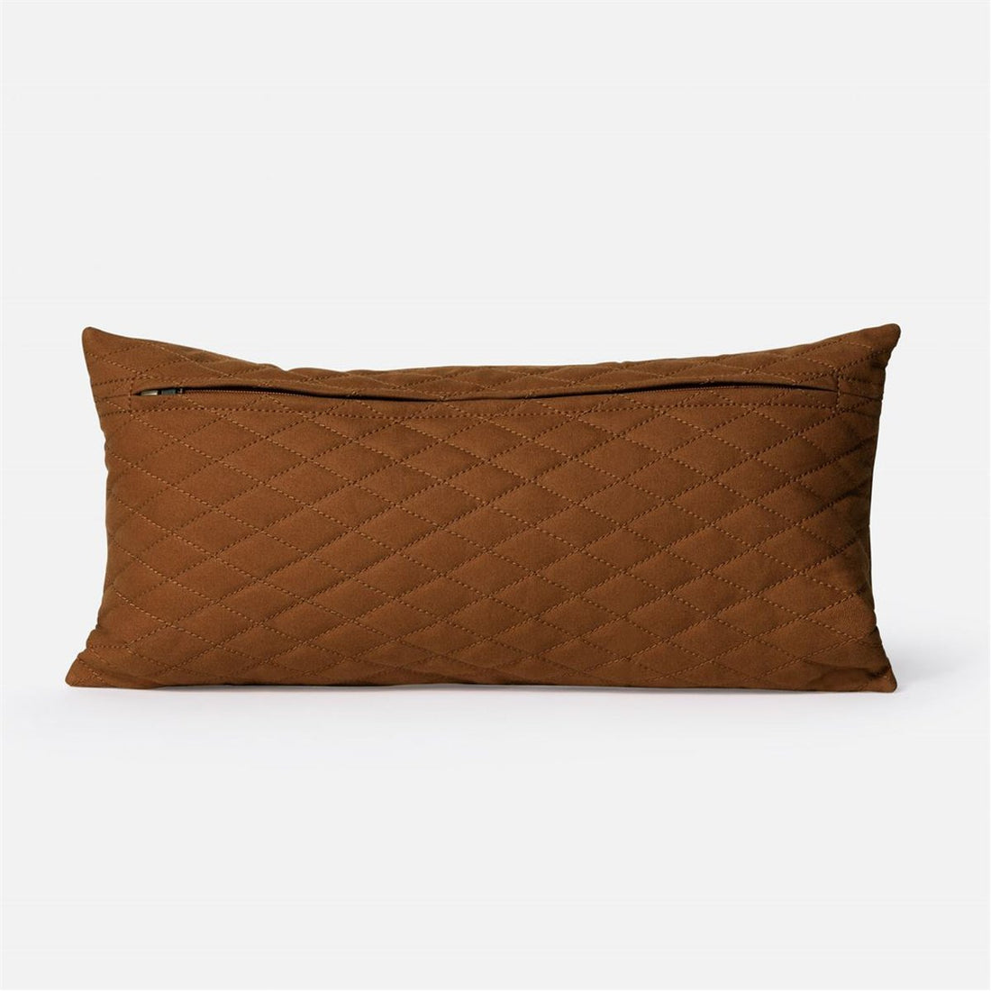 Made Goods Kody Perforated Full-Grain Leather Pillows, Set of 2