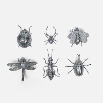 Made Goods Wisteria Metal Insect 6-Piece Set
