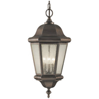 Sea Gull Lighting Martinsville 3-Light Outdoor Pendant Lantern