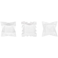 Villa & House Origami 3-Piece Set Catch All, White
