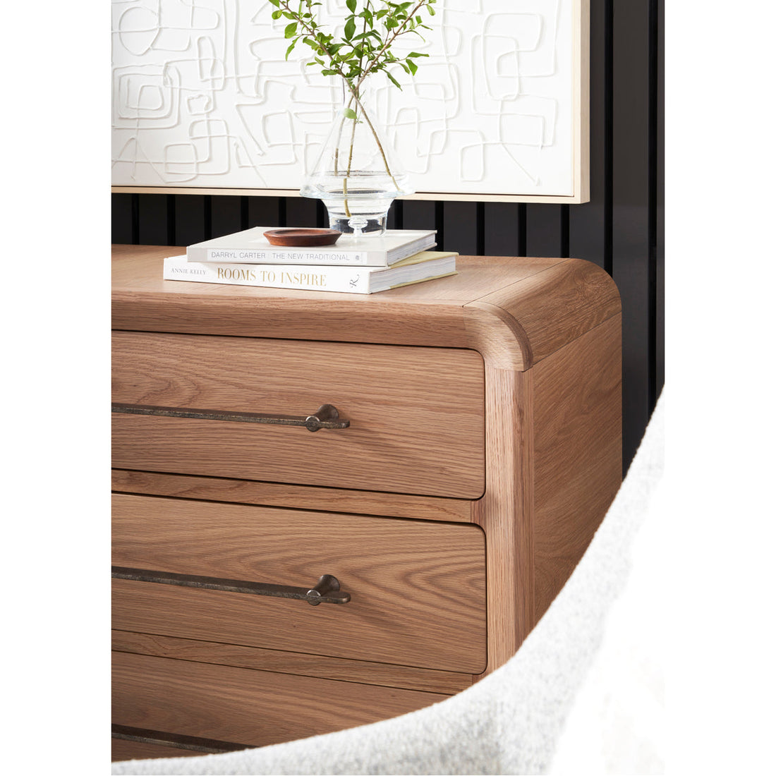 Vanguard Furniture Form 3-Drawer Nightstand