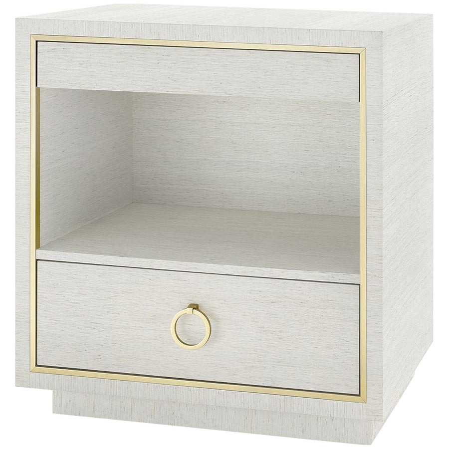 Villa & House Parker 2-Drawer Side Table with Owen Pull