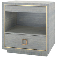 Villa & House Parker 2-Drawer Side Table with Santino Pull