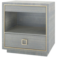 Villa & House Parker 2-Drawer Side Table with Santino Pull