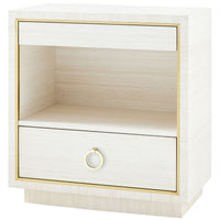 Villa & House Parker 2-Drawer Side Table with Owen Pull