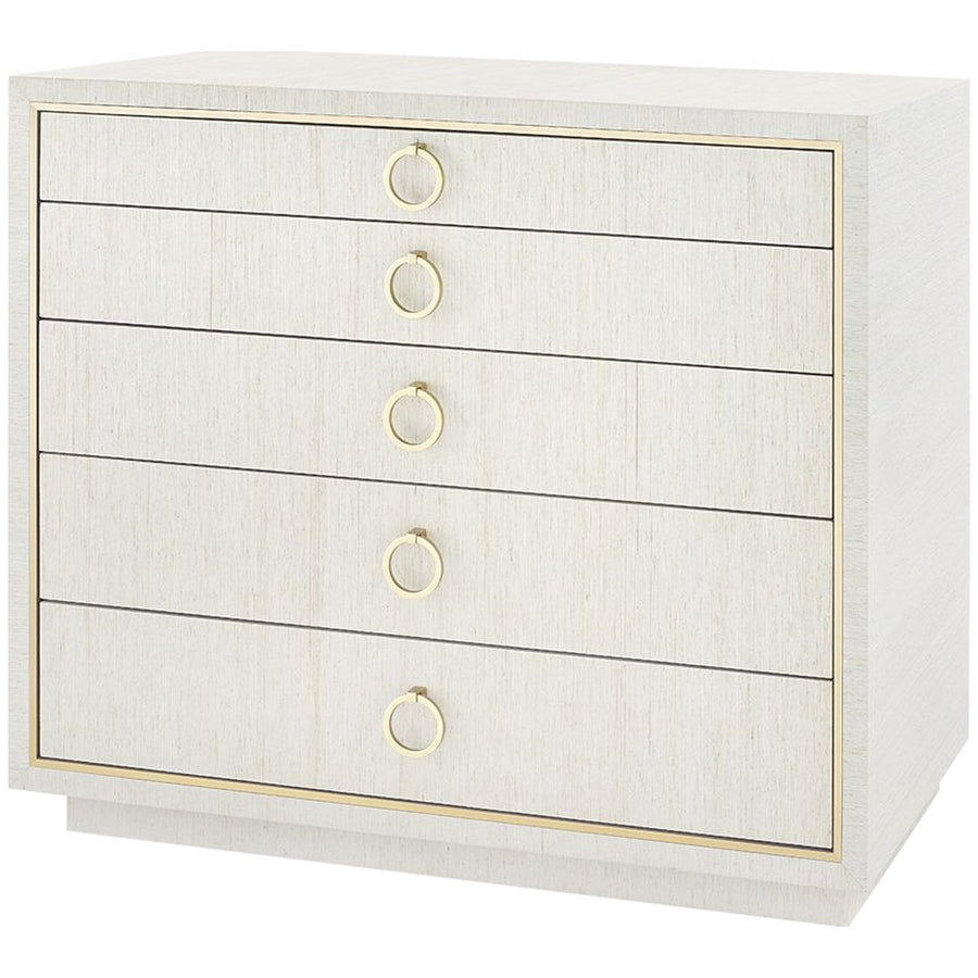 Villa & House Parker Large 5-Drawer Chest with Owen Pull