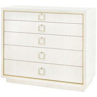 Villa & House Parker Large 5-Drawer Chest with Santino Pull