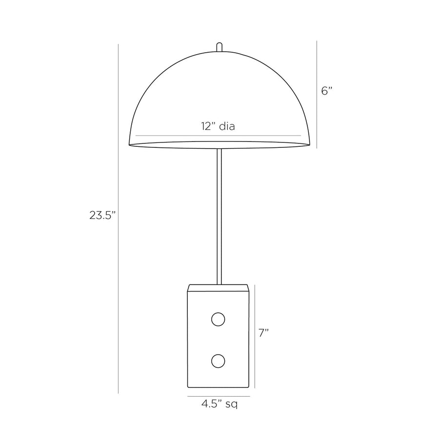 Arteriors Weslan Lamp