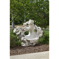 Phillips Collection Colossal Cast Stone Sculpture with Seat