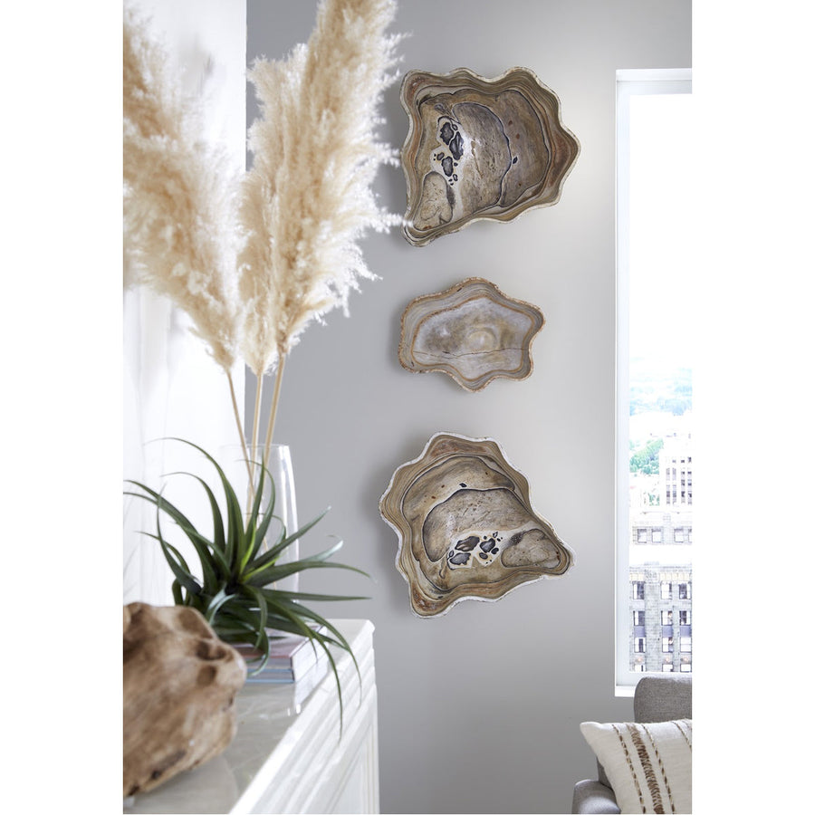 Phillips Collection Cast Onyx Large Faux Wall Sculpture
