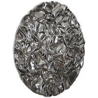 Phillips Collection Round Silver Drape Wall Art