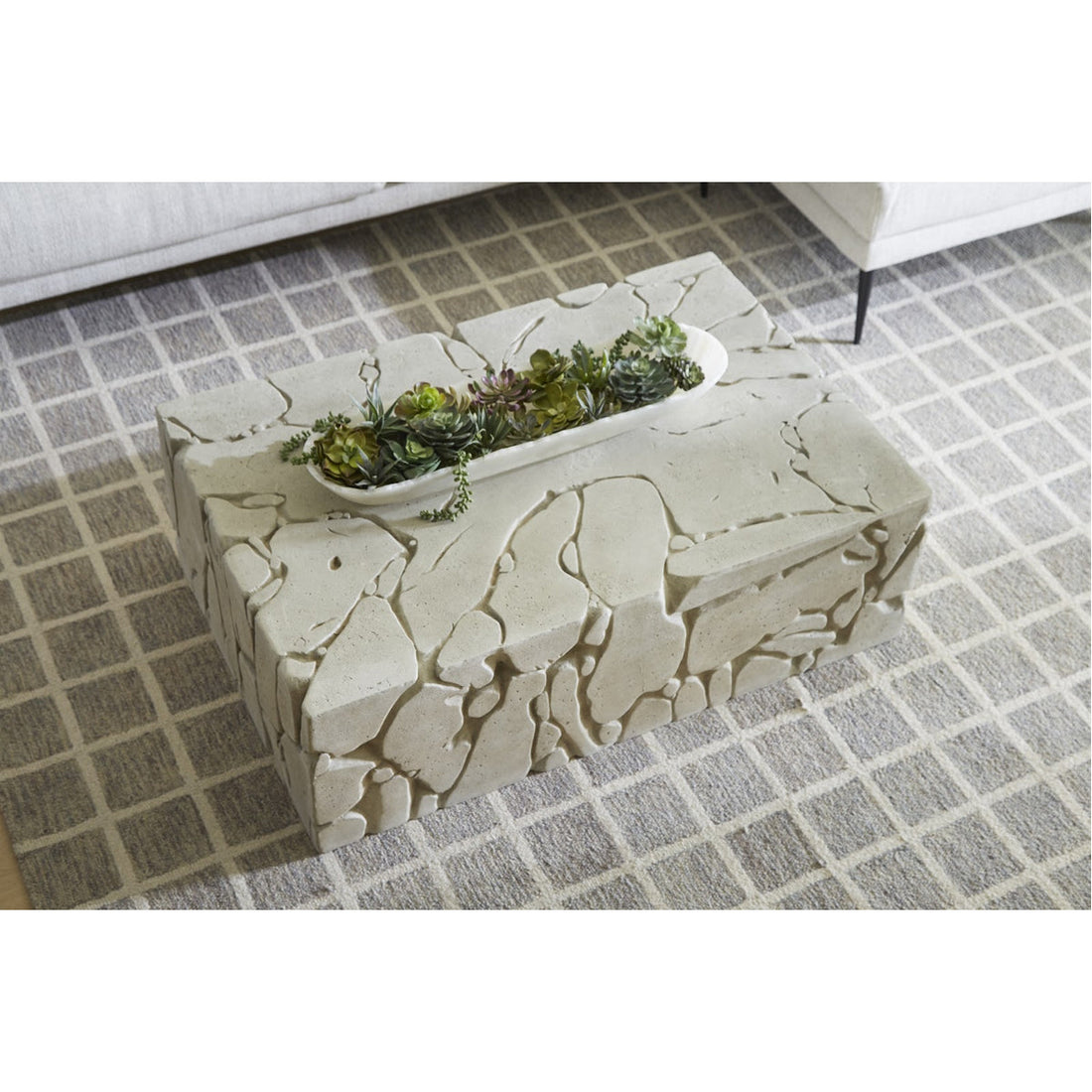 Phillips Collection Chunk Outdoor Coffee Table