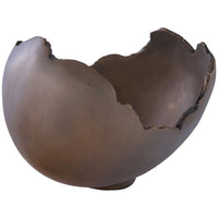 Phillips Collection Burled Bowl, Bronze