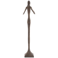 Phillips Collection Speak No Evil Large Slender Sculpture, Bronze