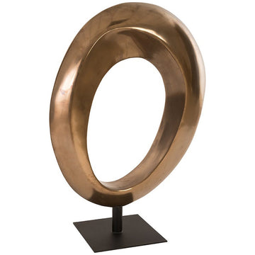 Phillips Collection Hoop Sculpture, Bronze
