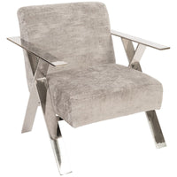 Phillips Collection Allure Club Chair, Diva Gray