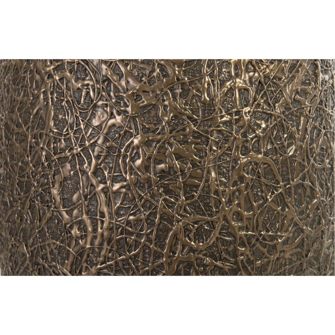 Phillips Collection String Theory Outdoor Planter, Bronze