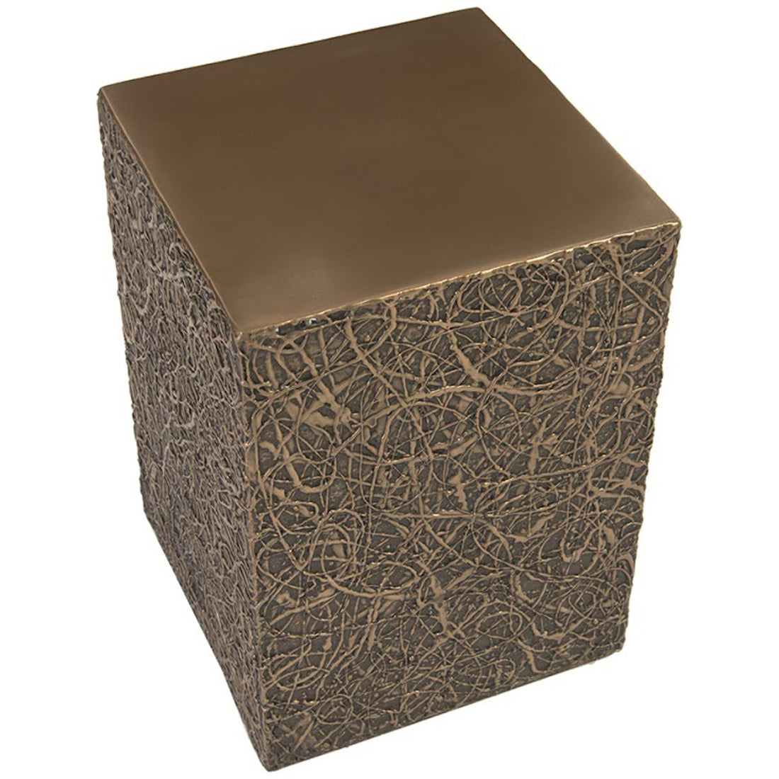 Phillips Collection String Theory Outdoor Pedestal, Bronze