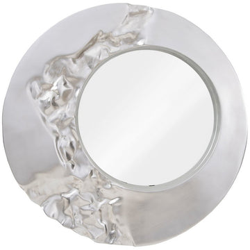 Phillips Collection Mercury Round Silver Mirror