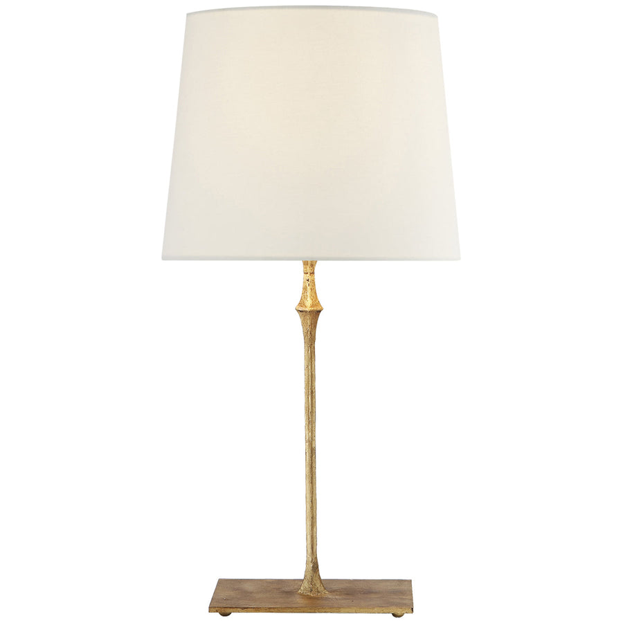 Visual Comfort Dauphine Bedside Lamp with Linen Shade