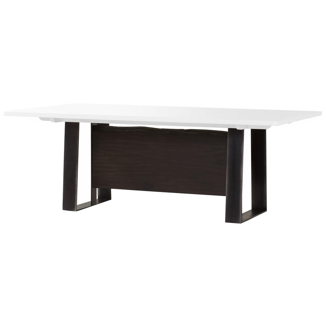 Thomas Bina Jordan Dining Table - White Acrylic