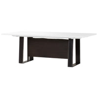 Thomas Bina Jordan Dining Table - White Acrylic