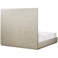 Sonder Living Raffles 6 Panels Bed - Natural, Norman Ivory