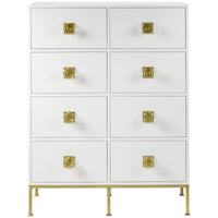 Boyd Formal 8-Drawer Dresser - White Lacquer