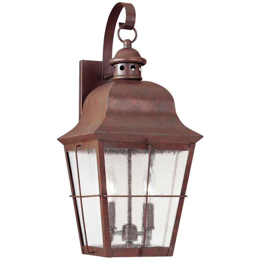 Sea Gull Lighting Chatham Traditional Two Light Outdoor Wall Lantern