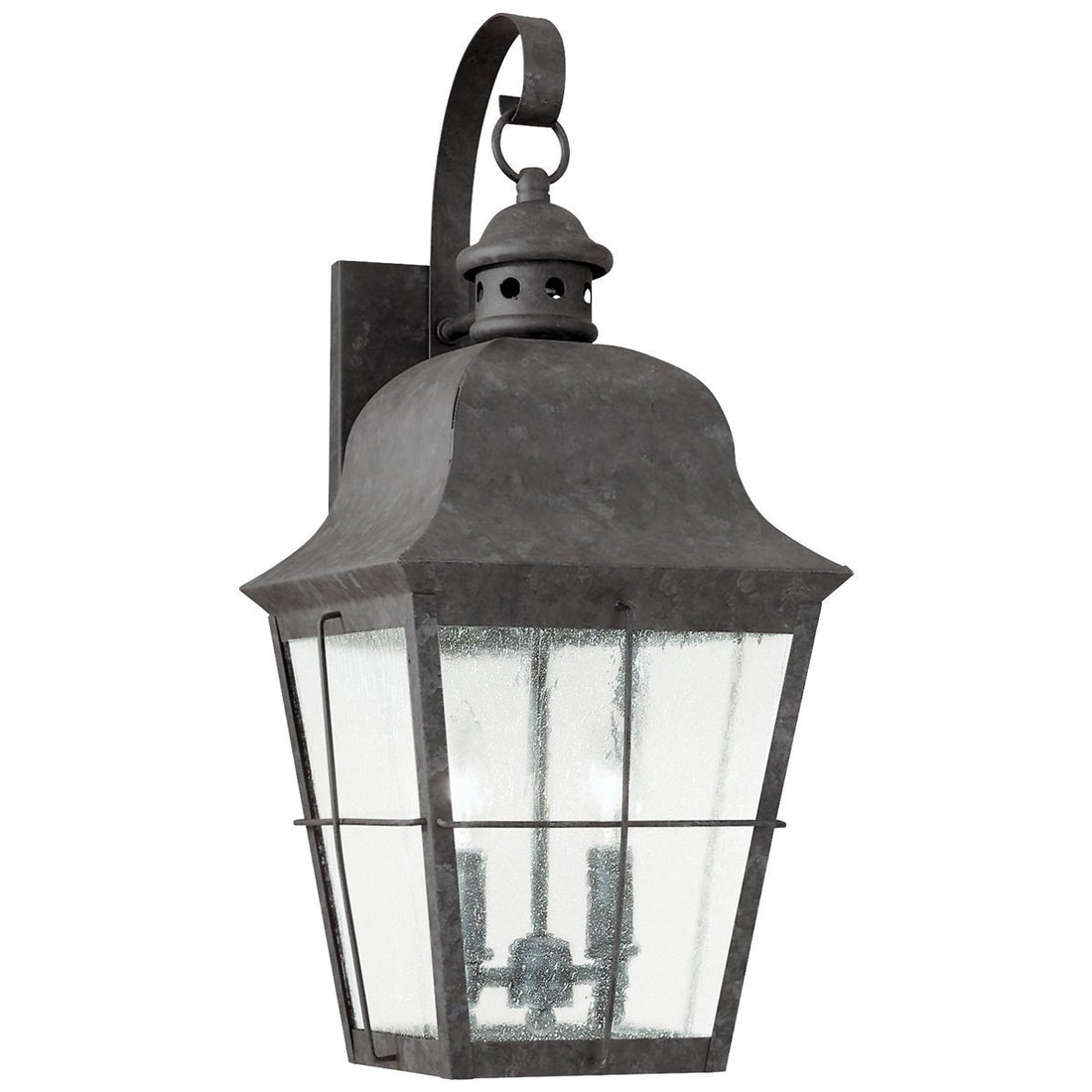 Sea Gull Lighting Chatham Traditional Two Light Outdoor Wall Lantern
