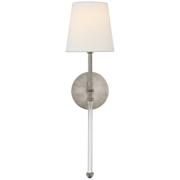 Visual Comfort Camille Sconce with Linen Shade