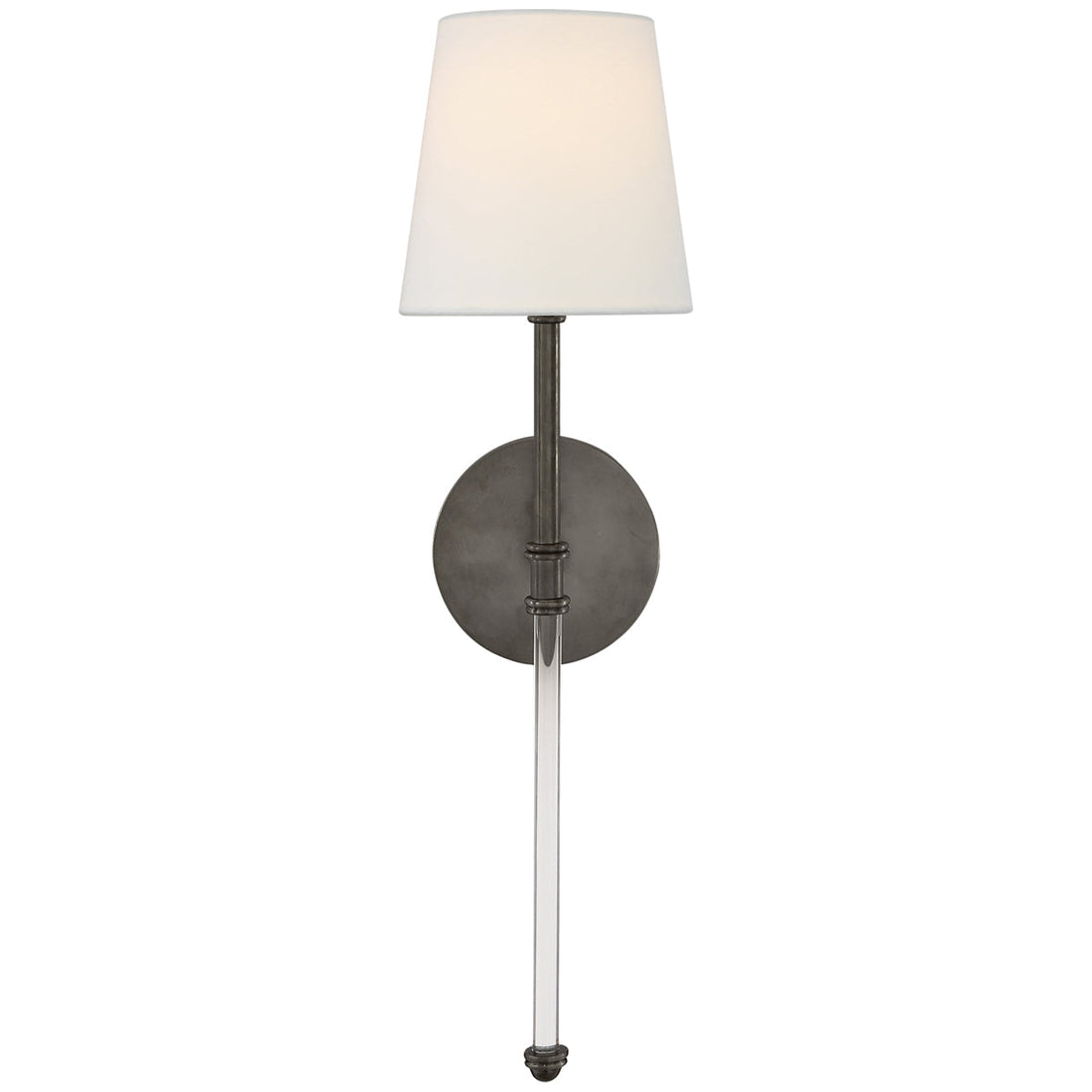 Visual Comfort Camille Sconce with Linen Shade