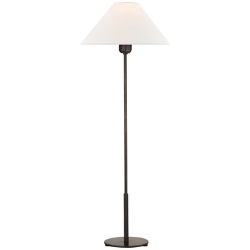 Visual Comfort Hackney Buffet Lamp with Linen Shade