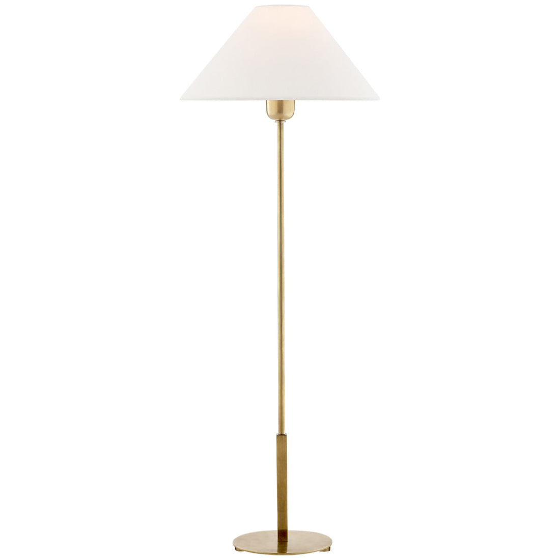 Visual Comfort Hackney Buffet Lamp with Linen Shade