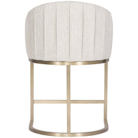 Vanguard Furniture Stocked Dining Counterstool with Satin Brass Base