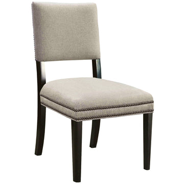 Vanguard Furniture Newton Stocked Dining Chair in Brownstone